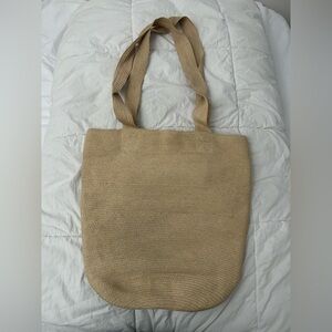 Elegant Tan Tote Bag